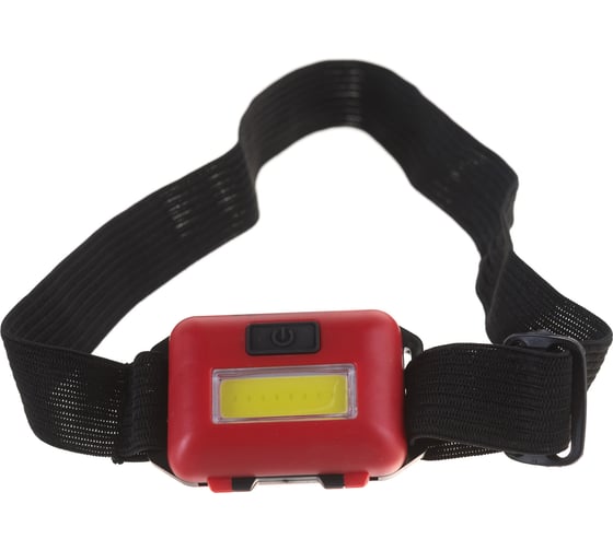 Налобный фонарь Camelion LED5357 красный, 1Вт COB LED, 3 режима 13633