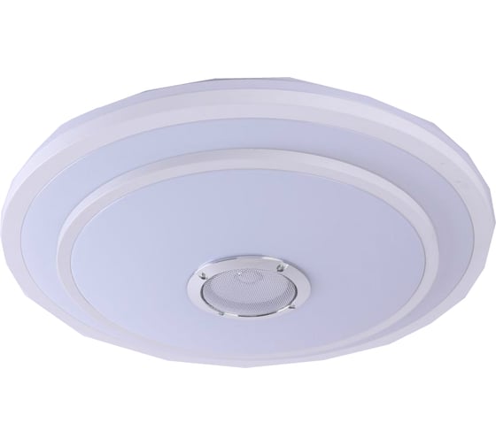Настенно-потолочный светильник Camelion LBS-2005 LED 68Вт, 3000-6000K, 4800Лм, Bluetooth, музыкальная колонка, RGB, пульт 13394