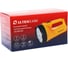 Аккумуляторный фонарь 220В, желтый, 9LED, 2 режима, SLA, пластик Ultraflash LED3816SM 12859 10