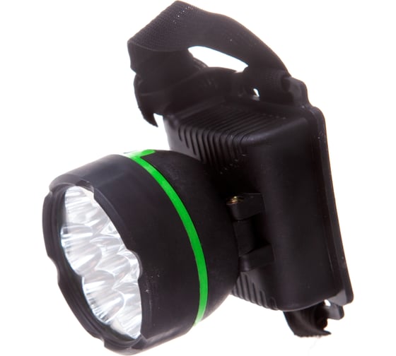 Налобный фонарь, черный, 7LED, 1 режим Ultraflash 909LED7BL 12096
