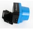 Налобный аккумуляторный фонарь, 220В, голубой, 0.4Вт LED, 1 режим, пластик Ultraflash LED5374 12427 7