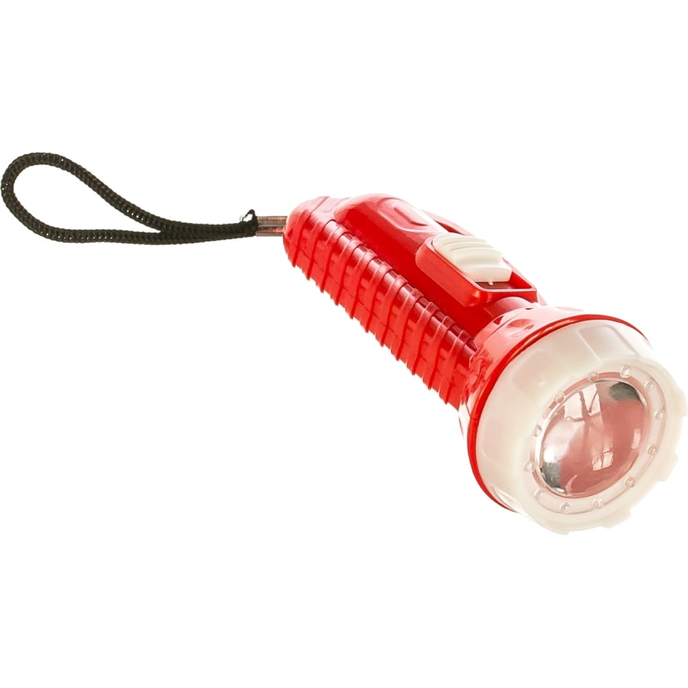 Фонарь, красный, 1LED, линза, 1 режим, 3xAG10, пластик Ultraflash 920 ...