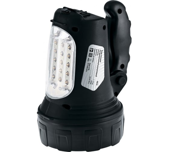 Поисковый фонарик Stern многофункциональный, аккумуляторный, гал/25W+24Led+3Led 90534