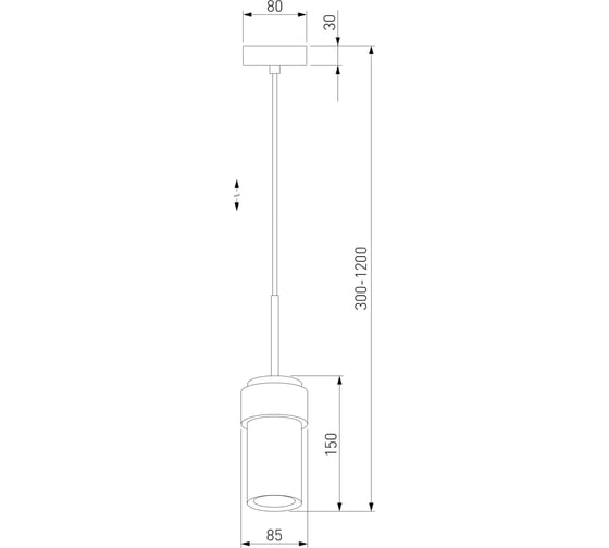 Подвесной светильник Eurosvet 50264/1 черный a064973