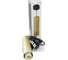 Потолочный светильник FERON ml1888 PRISM на подвесе mr16 35w, 230v, чёрный, золото 55x200, 48669 14
