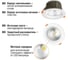 Встраиваемый светильник TDM ELECTRIC Даунлайт LED DCL-01-030 30 Вт, 4000 К, 80 Ra, IP20, прозрачный расс., SQ0369-0406 6