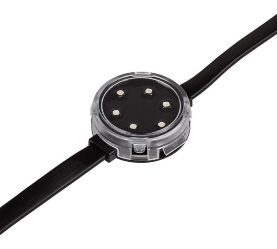 Модуль управляемый MAKSBRIGHT 40 шт, 24В, 1.6Вт, DMX, 5pin, IP66, MB-M6RGB-FC-SF(BLACK DMX512)(42 mm)