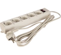 Фильтр-удлинитель Power Cube PC 3м 5р, бел. 10А/2,2кВт PG-B-3M