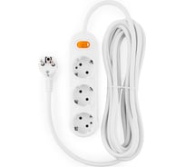 Удлинитель Power Cube PC 5м 3р с/з, с выкл. 16А/3,5кВт PC-Y-6-3S-5