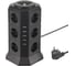 Башня idealim чёрная Tower-12r-5usb-2M-black 7