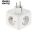 Куб idealim белый Cube-3r-3usb-1typeC-white 4