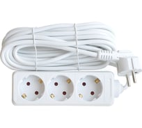 Удлинитель IN HOME 3G-5-SMART 3-х местный 10А с заземлением 5м 8335 4690612010342