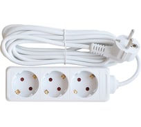 Удлинитель IN HOME 3G-3-SMART 3-х местный 10А с заземлением 3м 8333 4690612010335