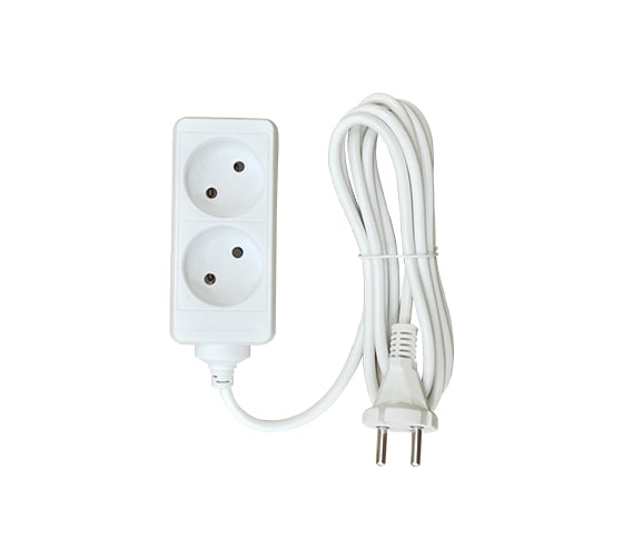 Удлинитель IN HOME 2N-2-SMART 2-х местный 6А 2м 8222 4690612013770