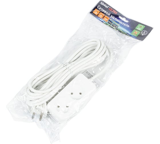 Удлинитель Uniel S-CU2-5 WHITE UL-00009978