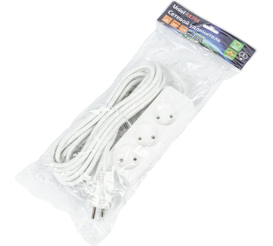 Удлинитель Uniel S-CU3-5 WHITE UL-00009984