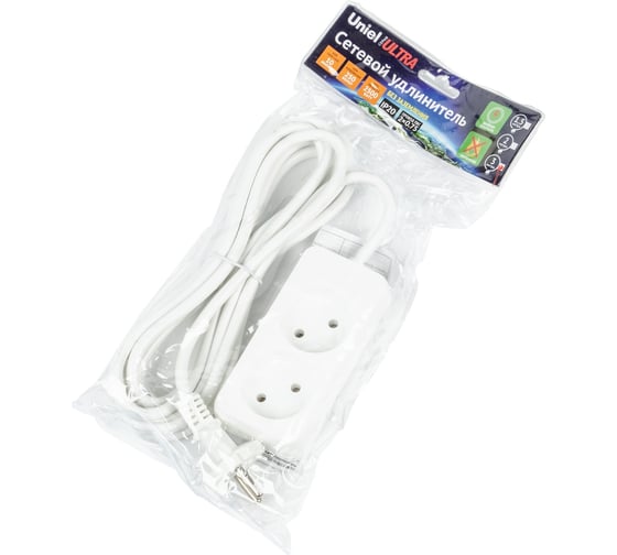 Удлинитель Uniel S-CU2-3 WHITE UL-00009977