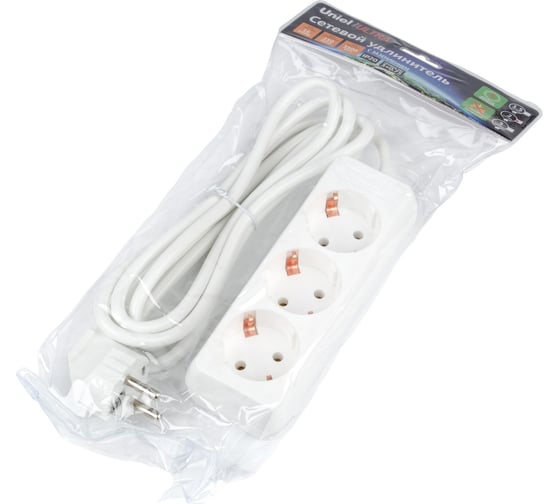 Удлинитель Uniel S-GCU3-2 WHITE UL-00010000