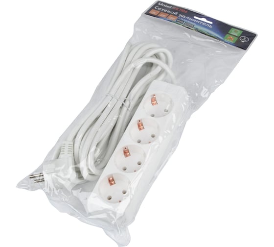 Удлинитель Uniel S-GCU4-5 WHITE UL-00010007
