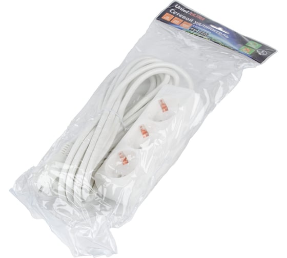 Удлинитель Uniel S-GCU3-5 WHITE UL-00010002