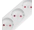 Удлинитель REXANT standard 4 гнезда, 3м, 2x1,0мм2, б/з, белый 13-4024 3