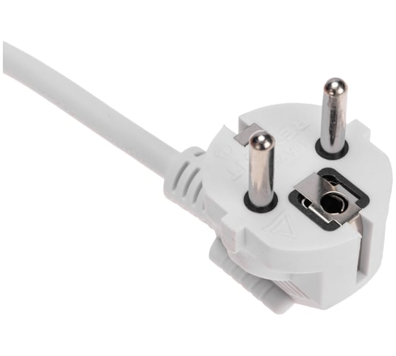 Удлинитель REXANT standard 5 гнезд, 1,5м, 3x1,0мм2, с/з, с выключателем, 2 usb, белый 13-4034