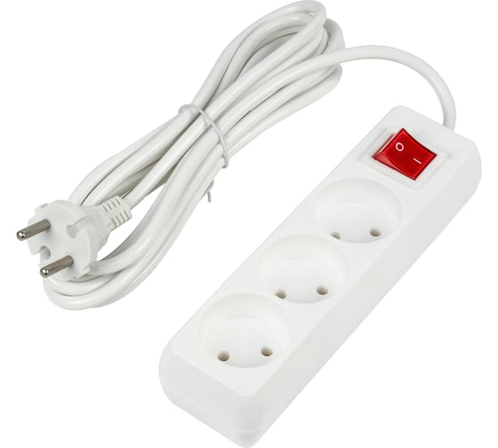 Удлинитель Uniel S-CU3-3B WHITE UL-00009995 1