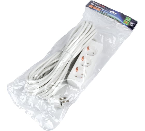 Удлинитель Uniel S-GCU3-10 WHITE UL-00010004