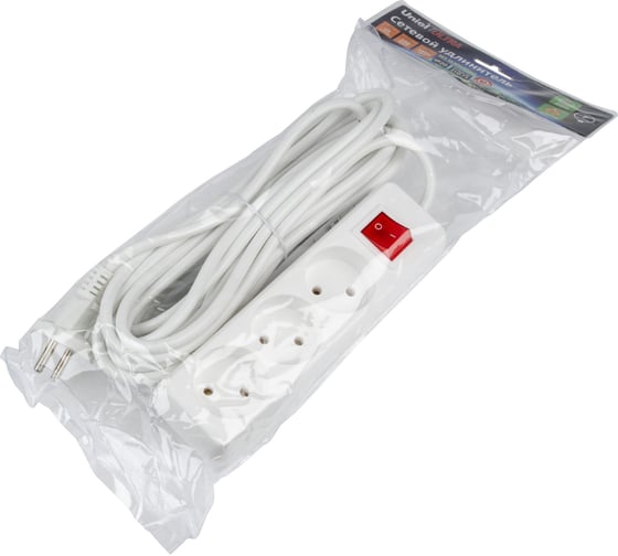 Удлинитель Uniel S-CU3-7B WHITE UL-00009997