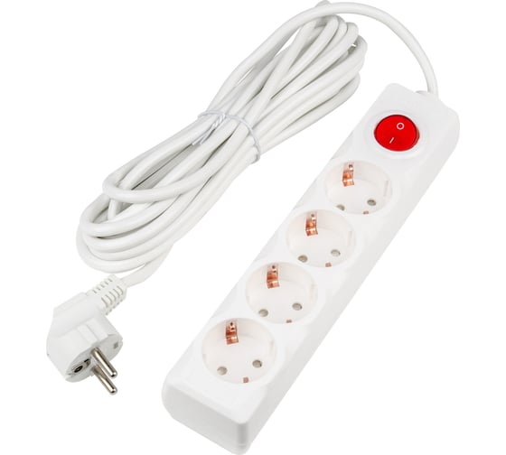 Удлинитель Uniel S-GCU4-5B WHITE UL-00010024 1