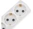 Удлинитель ПРЕМИУМ 3 гнезда, 3м, 3x1,5мм2, с/з, 2 USB-разъема REXANT белый 13-4110 3