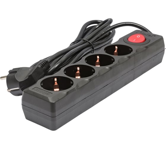 Удлинитель Uniel S-GCU4-3B BLACK UL-00010023