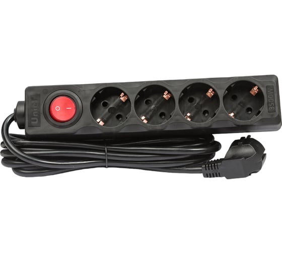 Удлинитель Uniel S-GCU4-3B BLACK UL-00010023