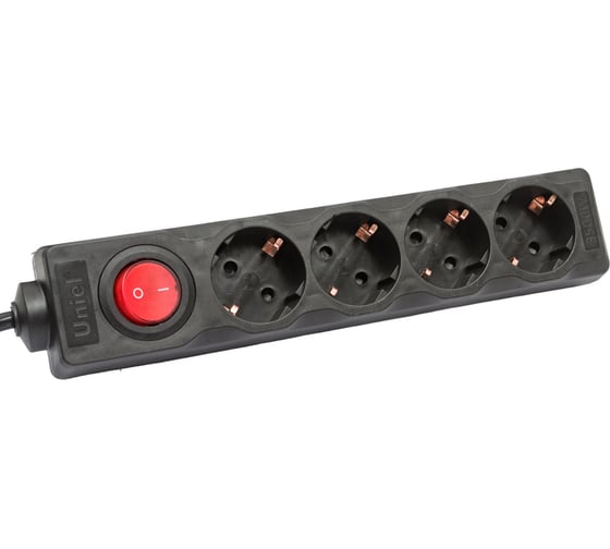 Удлинитель Uniel S-GCU4-3B BLACK UL-00010023
