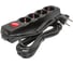 Удлинитель Uniel S-GCU4-3B BLACK UL-00010023 1