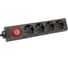 Удлинитель Uniel S-GCU4-3B BLACK UL-00010023 4