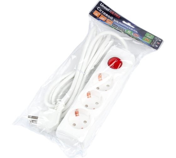 Удлинитель Uniel S-GCU3-2B WHITE UL-00010015