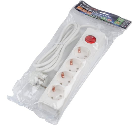 Удлинитель Uniel S-GCU4-3B WHITE UL-00010022