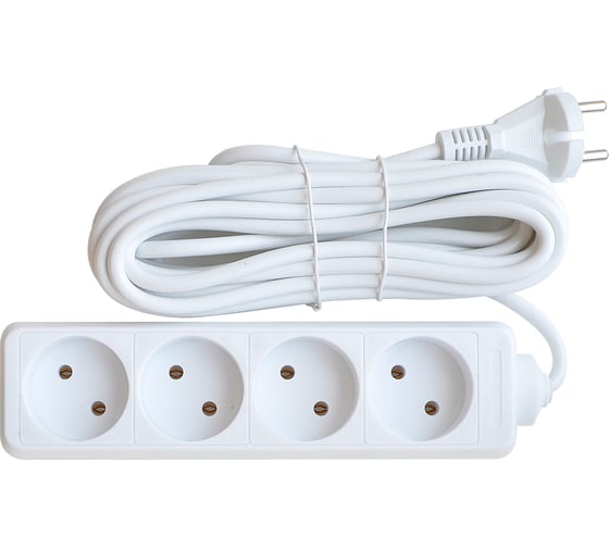 Удлинитель IN HOME 4N-3-SMART 4-х местный 6А 3м 8243 4690612010311 1
