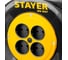 Удлинитель на катушке STAYER "MS 207", 40 м, 2200 Вт, 4 гнезда, ПВС,  55073-40 5