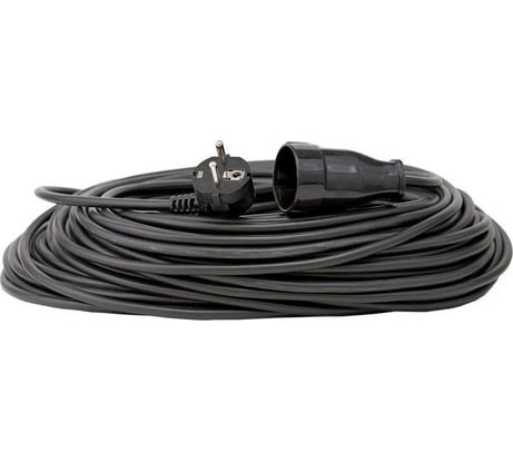 Силовой удлинитель-шнур Glanzen штепс. гнездо ПВС 3х0,75 20м арт. ES-20-004 00-00006708