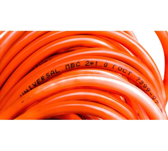 Удлинитель шнур UNIVersal УШ-10 IP-54 шнур ПВС 2*1 50м 9632784
