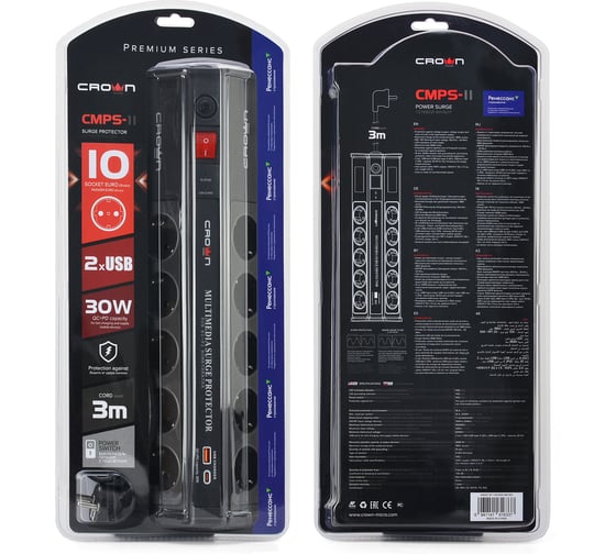 Сетевой фильтр CROWN MICRO cmps-11 CM000003665