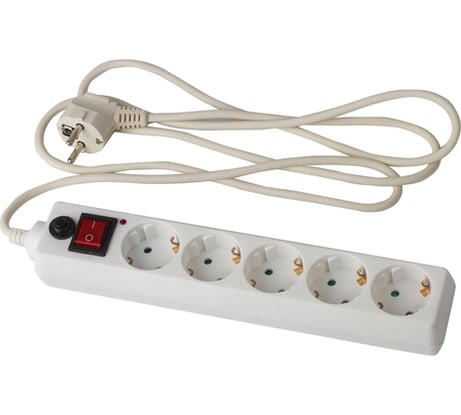 Сетевой фильтр SONNEN U-351, 1,8 м, 511424