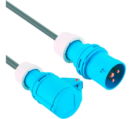 Кабель-удлинитель с силовыми разъемами Electraline H07RN-F 3x1,5-20M IP44 1664 1