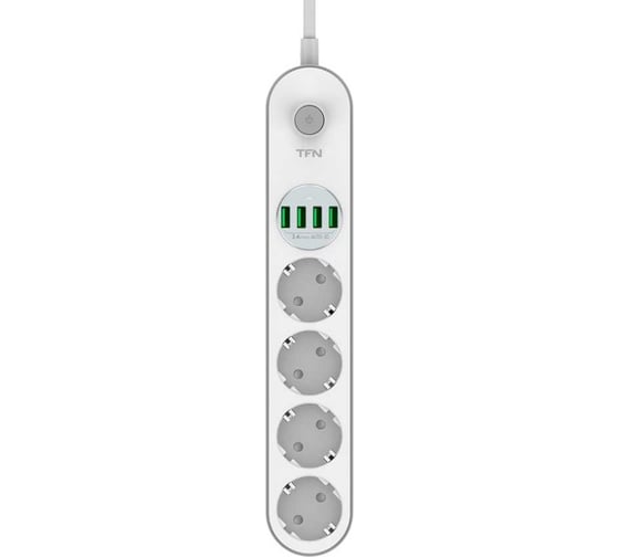 Сетевой фильтр TFN power 6 white TFN-POWER6WH