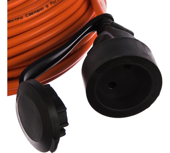 Удлинитель-шнур Gigant б/з ПВС 2х0,75 6A 20м IP 44 INDUSTRY EG PE-012