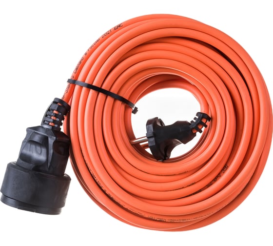 Удлинитель-шнур Gigant б/з ПВС 2х0,75 6A 20м IP 44 INDUSTRY EG PE-012