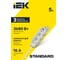 Удлинитель IEK STANDARD У03 3 места 2P+PE 5м 3х1,5мм2 16А белый 695003 2