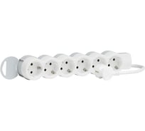 Многорозеточный блок Legrand''Стандарт'' 6 x 2К+З с кабелем длиной 1,5 м 695016